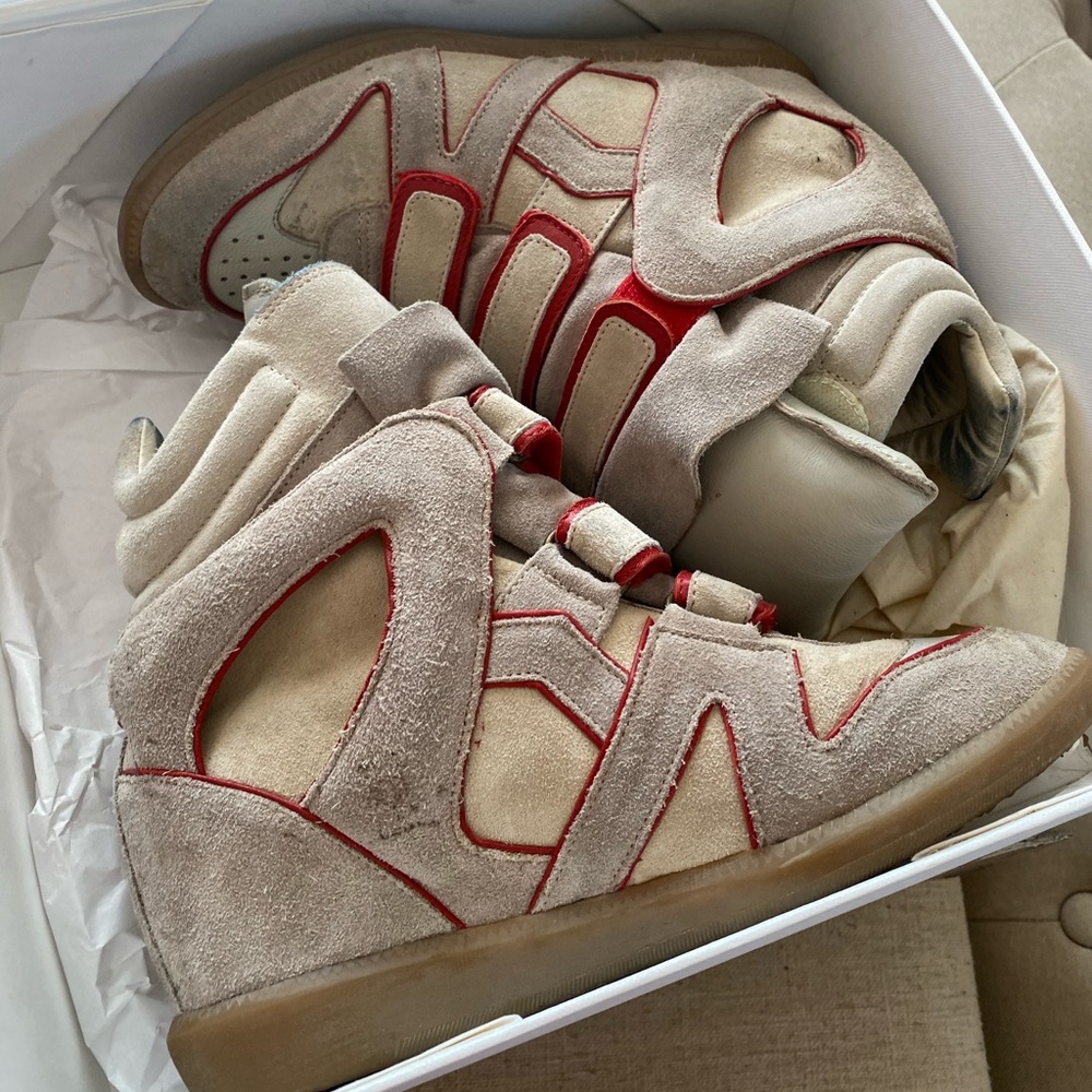 ISABEL MARANT- Tony’s Sneakers (size 39) -“USED”